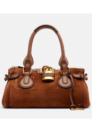 Chloe Paddington suede shoulder bag