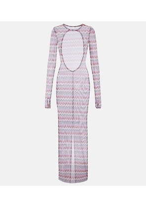 Bananhot Renne printed cotton maxi dress