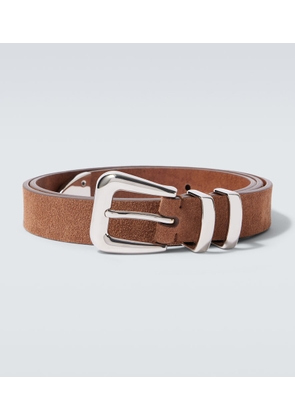 Brunello Cucinelli Suede belt