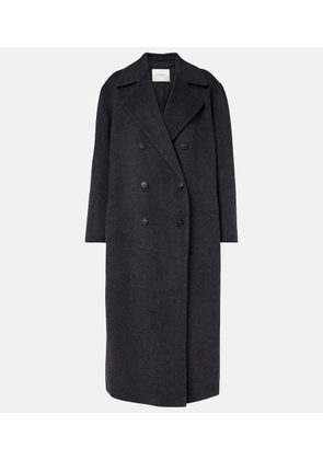 Vince Double-breasted wool-blend coat