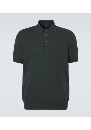 Dunhill Cotton and silk polo sweater