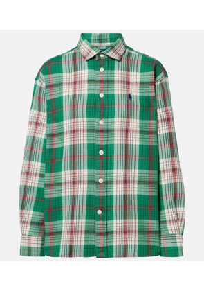 Polo Ralph Lauren Plaid cotton twill shirt