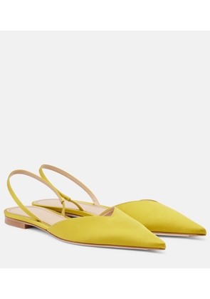 Victoria Beckham Victoria satin slingback flats