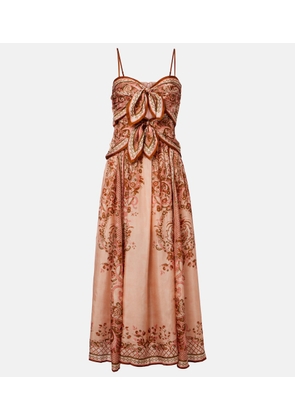 Zimmermann Aster floral silk maxi dress