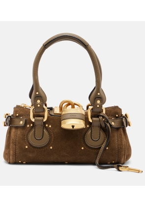 Chloe Paddington Small suede shoulder bag