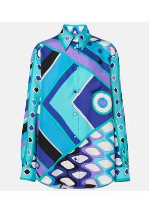 Pucci Vivara silk twill shirt