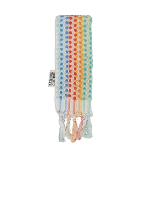 Bathing Culture Cosmic Rainbow Organic Hand Towel in Multi.