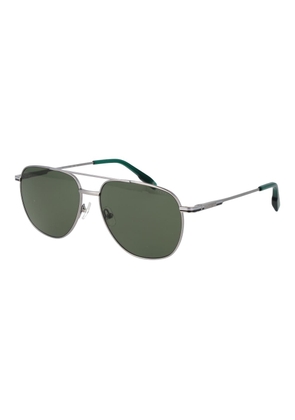 Hackett Silver Metal Sunglasses
