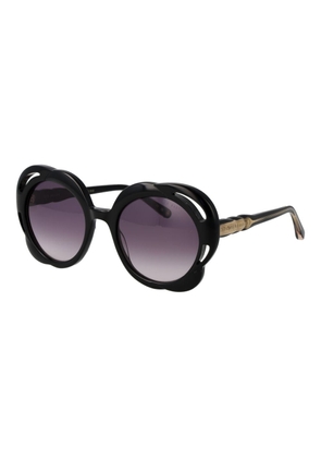 Ted Baker Black Acetate Sunglasses
