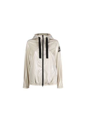 Herno Beige Polyamide Shell Jacket - 42