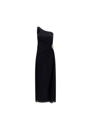 Oséree Black Polyamide Cocktail Dress - L