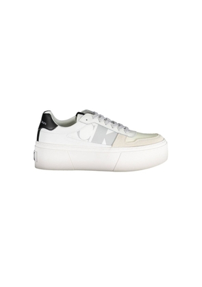 Calvin Klein White Polyester Women's Sneaker - EU39/US9