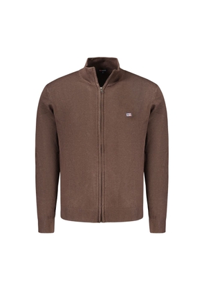 Norway 1963 Brown Polyamide Men Cardigan - XXL