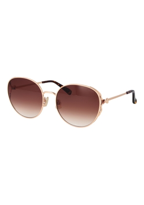 Ted Baker Rose Gold Metal Sunglasses