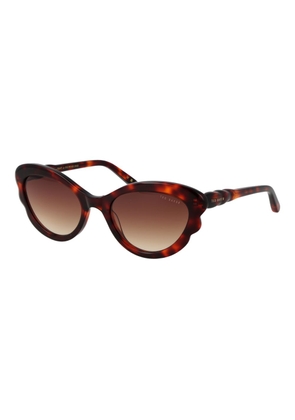 Ted Baker Brown Acetate Sunglasses