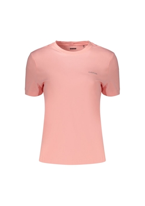 Guess Jeans Pink Cotton Women's T-Shirt - 2XS