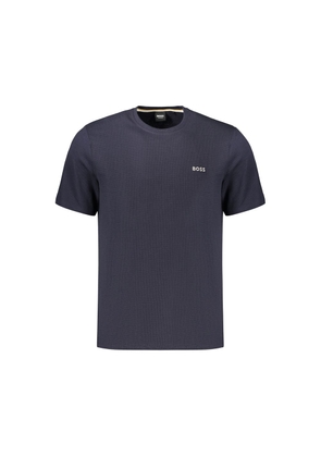 Hugo Boss Blue Cotton Men's T-Shirt - S