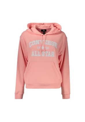 Converse Pink Cotton Women's Sweatshirt - XS