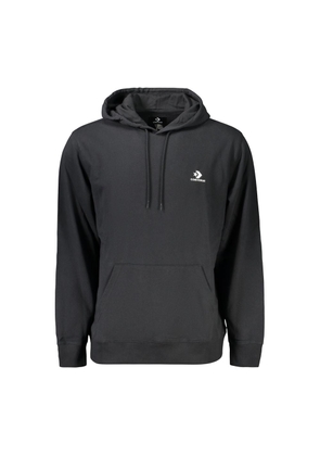 Converse Black Cotton Men's Hoodie - S