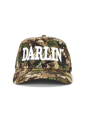 Darlin Heritage Trucker Hat in Brown.