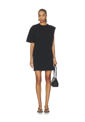 AGOLDE Roma Dress in Black. Size L. Also in XS, S, M, XL.