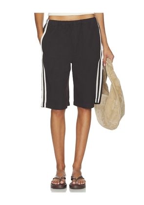 Citizens of Humanity Anais Pull On Track Shorts in Chocolate. Size L. Also in XS, S, M.