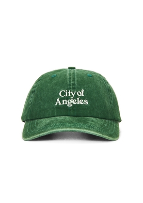 Corridor City Of Angeles Cap in Green.