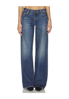 FRAME X Amelia Gray The Gray Jeans in Blue. Size 26. Also in 25, 30.