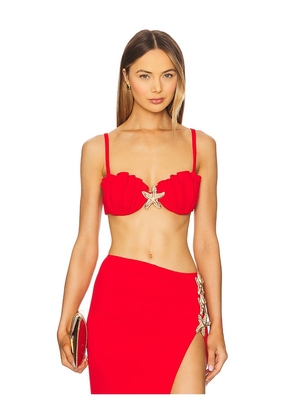 Lovers and Friends Isolde Top in Red. Size L. Also in XXS, XS, S, M, XL.