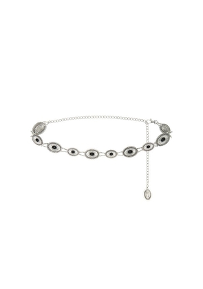 Lovers and Friends Lovers + Friends Sofia Belt in Metallic Silver.