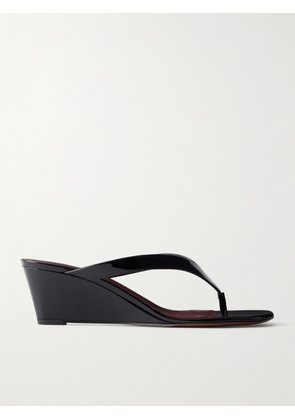NEOUS - Tercus 50 Leather Thong Sandals - Black - IT35,IT36,IT36.5,IT37,IT37.5,IT38,IT38.5,IT39,IT39.5,IT40,IT41