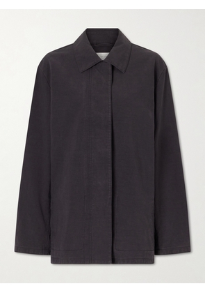 The Row - Baeza Cotton Jacket - Black - US0,US2,US4,US6,US8,US10,US12
