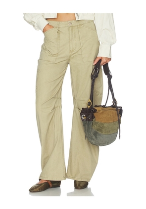 LIONESS Miami Vice Pant in Tan. Size L. Also in S, XXS, XS, M, XL.