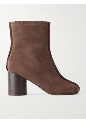 MM6 MAISON MARGIELA - Tabi Split-toe Suede Ankle Boots - Unknown - IT35,IT36,IT36.5,IT37,IT37.5,IT38,IT38.5,IT39,IT39.5,IT40,IT40.5,IT41