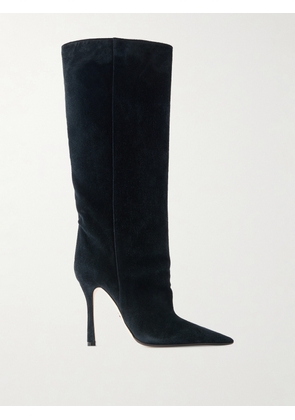 Gucci - Suede Knee Boots - Black - IT37,IT38,IT39,IT40