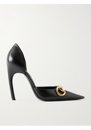 Gucci - Boulevard Horsebit-detailed Leather Pumps - Black - IT36,IT37,IT38,IT39,IT40,IT40.5,IT41