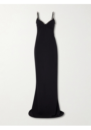 Stella McCartney - Embellished Crepe Gown - Black - IT34,IT36,IT38,IT40,IT42,IT44