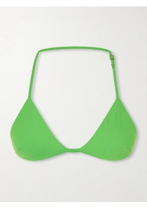 Haight - Vica Halterneck Bikini Top - Green - x small,small,medium,large,x large