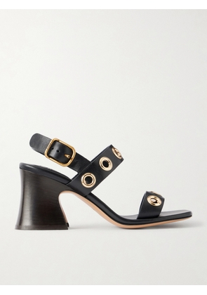 Chloé - Embellished Leather Sandals - Black - IT36,IT36.5,IT37,IT37.5,IT38,IT38.5,IT39,IT39.5,IT40,IT41