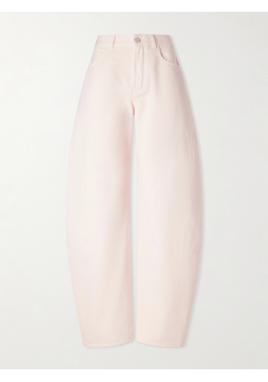 Alaïa - Mid-rise Wide-leg Jeans - Pink - FR 34,FR 36,FR 38,FR 40,FR 42,FR 44,FR 46