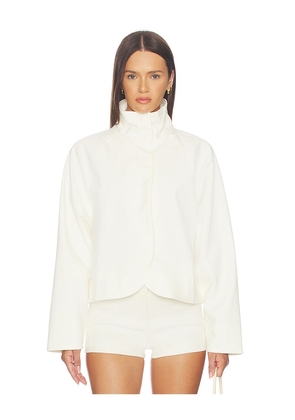 Lovers and Friends Lucia Jacket in Ivory. Size L. Also in XXS, XS, S, M, XL.
