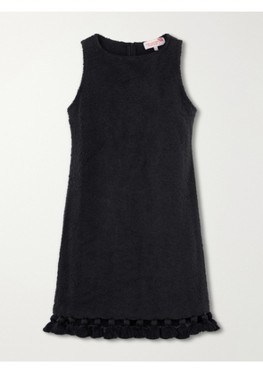 Cap d’Antibes - Manon Cotton-terry Mini Dress - Black - x small,small,medium,large,x large