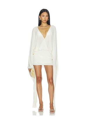 LOBA Nelly Mini Dress in Ivory. Size L. Also in M, S, XL, XS, XXS.