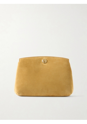 Liffner - Pushlock Suede Clutch - Neutrals - One size