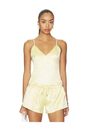 OW Collection x REVOLVE Lea Cami Top in Yellow. Size L. Also in XS, S, M.