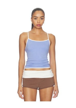 LIONESS Layover Tank in Baby Blue. Size L. Also in S, XXS, XS, M, XL, XXL.