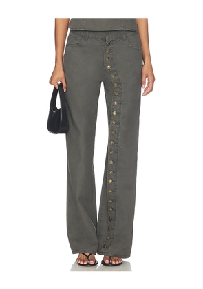 LIONESS Penny Pant in Green. Size L. Also in S, XXS, XS, M, XL, XXL.