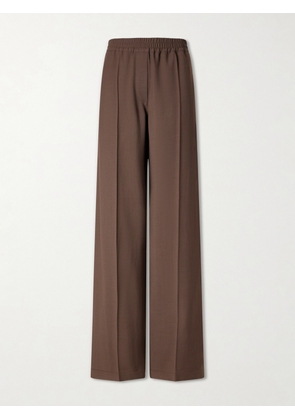 Brunello Cucinelli - Wool-blend Wide-leg Pants - Brown - IT36,IT38,IT40,IT42,IT44,IT46,IT48,IT50