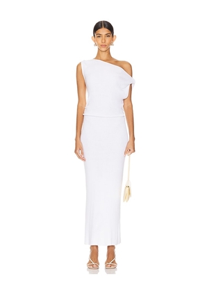 SNDYS Leena Maxi Dress in White. Size M. Also in XXL.