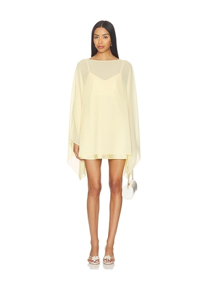 Show Me Your Mumu Olsen Mini Dress in Yellow. Size L. Also in S, XS, M, XL.